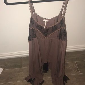 Free people spaghetti strap top